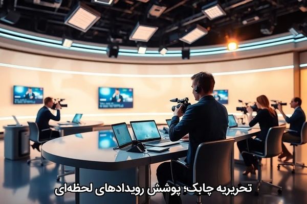 تحریریه چابک؛ پوشش رویدادهای لحظه‌ای