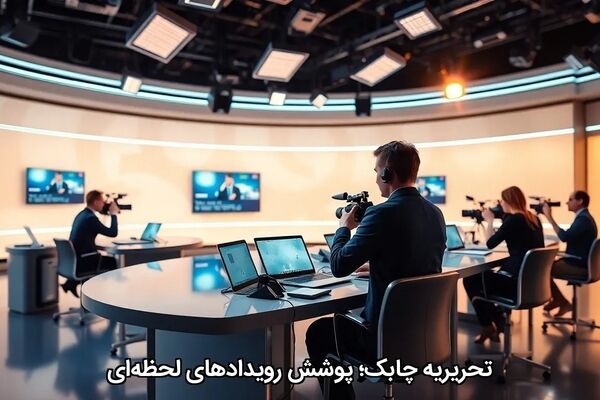 تحریریه چابک؛ پوشش رویدادهای لحظه‌ای