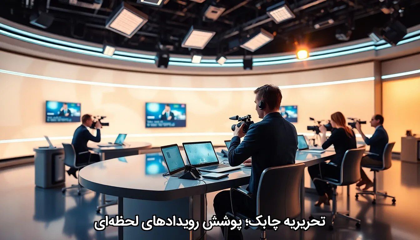 تحریریه چابک؛ پوشش رویدادهای لحظه‌ای