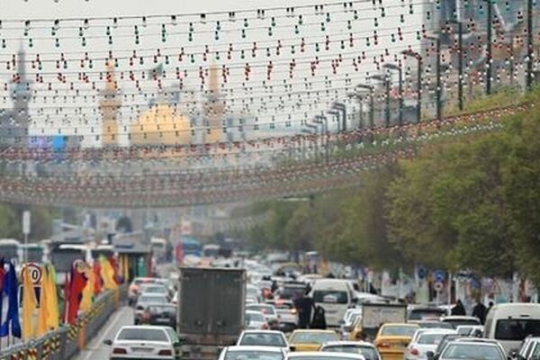 اعمال محدودیت‌های ترافیکی مقطعی در اطراف حرم مطهر رضوی در روز عرفه و عید سعید قربان