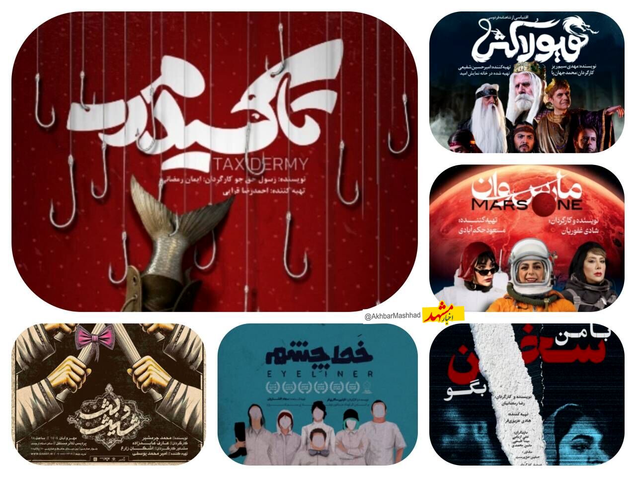 نمایش «تاکسیدرمی» در صدر فروش تئاترهای مشهد