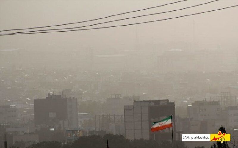 نفس‌های سربی مشهد زیر چتر دود در بیست‌وسومین روز آلودگی