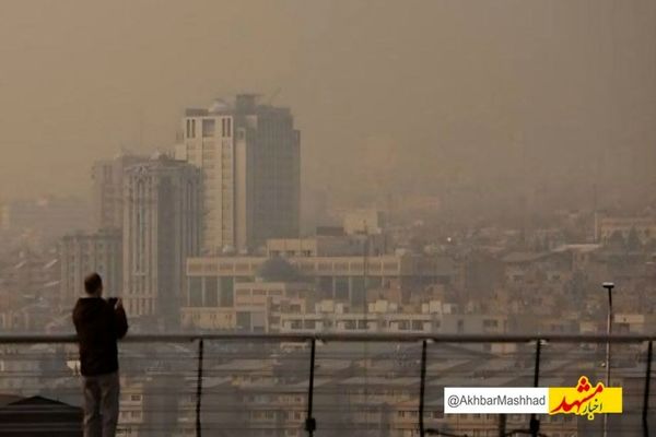 باران هم حریف آلودگی فسیلی در مشهد نشد