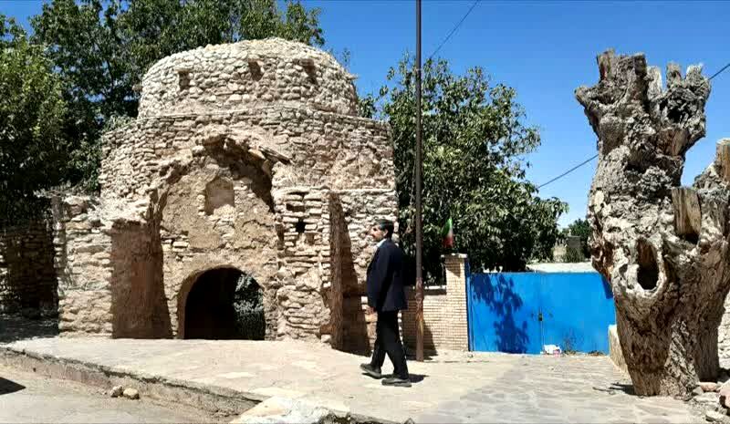 گنبد تاریخی کلیدر نیشابور پاکسازی شد
