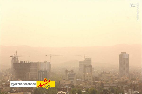 تداوم آلودگی فسیلی در مشهد؛ هوا برای هشتمین روز پیاپی ناسالم ماند