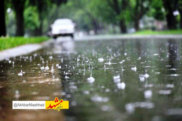 جاده‌های خراسان رضوی بارانی و لغزنده است