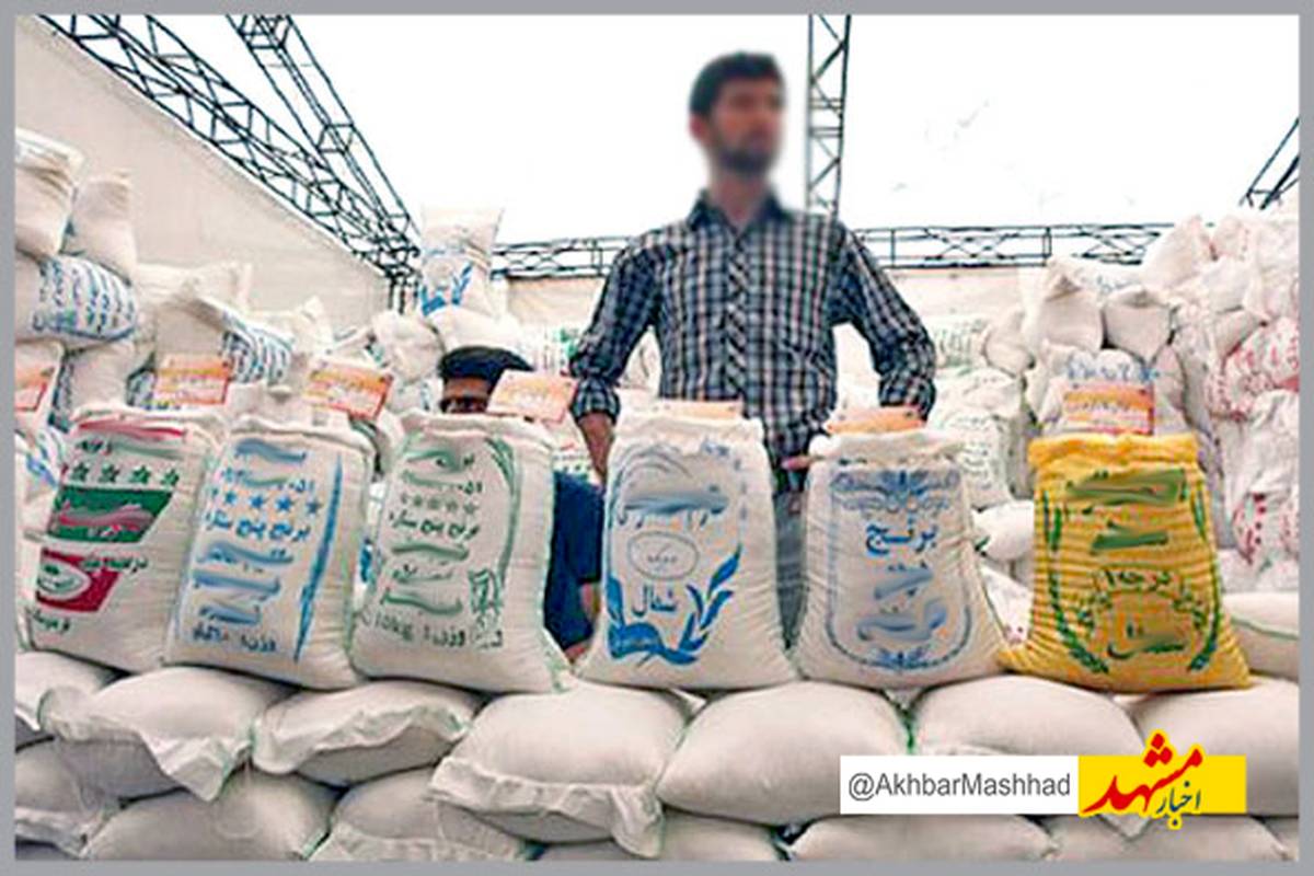 روزانه ۳۰۰ تن برنج خارجی وارد مشهد می‌شود