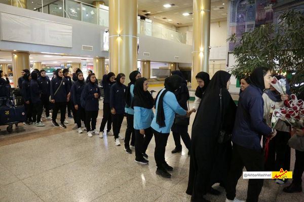 تیم ملی فوتبال بانوان از مشهد عازم اردن شد