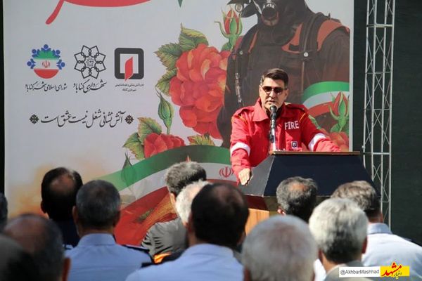 آتش‌نشانی گناباد فاقد نردبان هیدرولیک است
