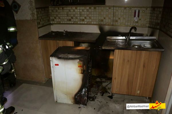 آتش‌سوزی خانه مسافر در خیابان طبرسی