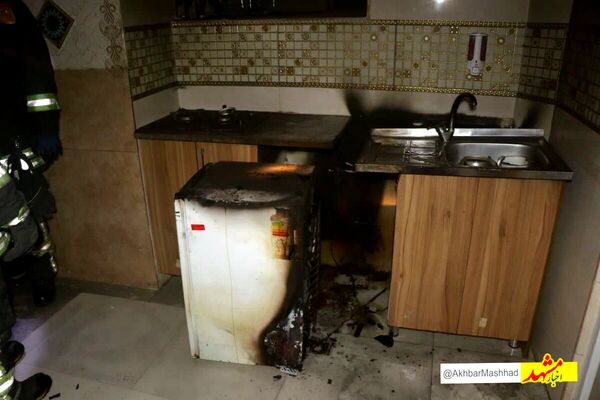 آتش‌سوزی خانه مسافر در خیابان طبرسی