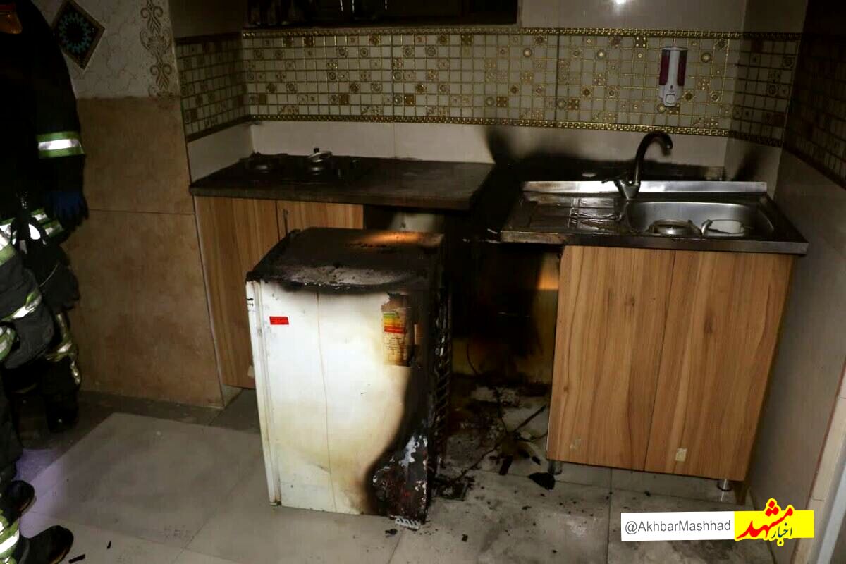 آتش‌سوزی خانه مسافر در خیابان طبرسی