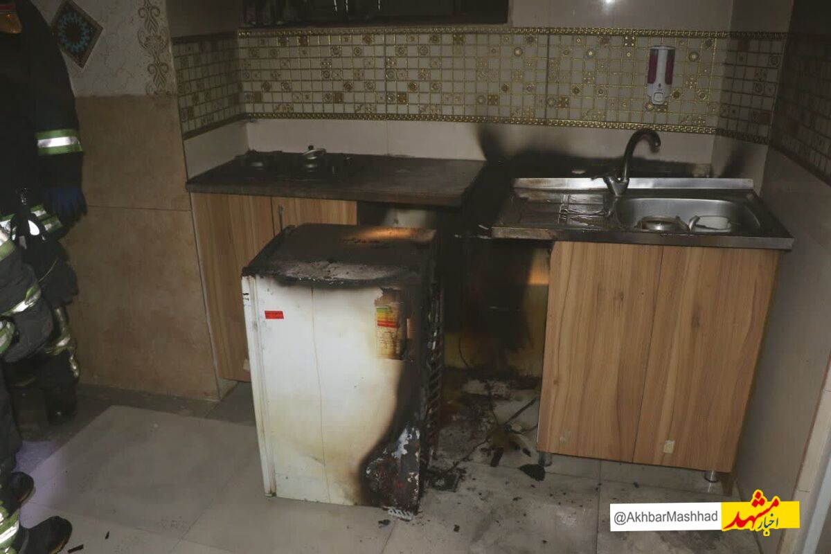 آتش‌سوزی خانه مسافر در خیابان طبرسی