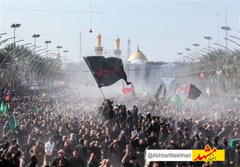 ورود بیش از ۲۵۰۰ زائر پیاده تا ظهر امروز به مشهد مقدس