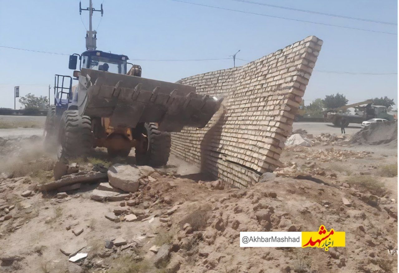 ۲۹ مورد ساخت و ساز غیرمجاز در نیشابور تخریب شد