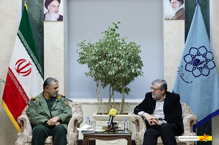 دیدار مدیرکل حفظ آثار و نشر ارزش‌های دفاع مقدس و مقاومت خراسان رضوی با شهردار مشهد